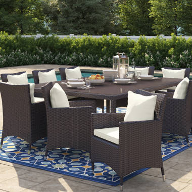 Outdoor furniture 10 seater hot sale